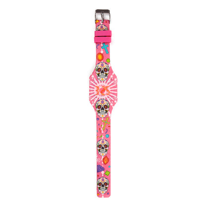 Day of the Dead Silicone Digital Watch - Cultural Decor