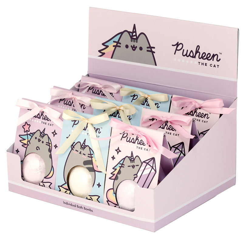 Pusheen Bath Bomb Gift Box Open