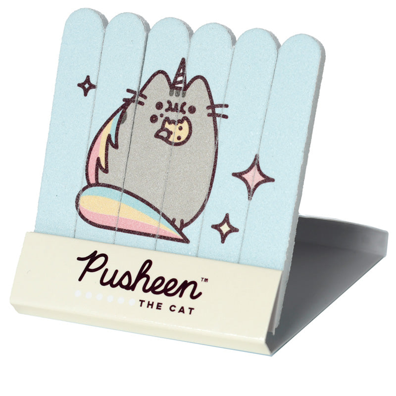 Pusheenicorn Nail File Matchbook with assorted designs