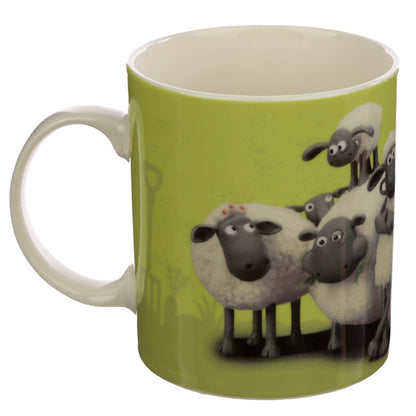 Shaun the Sheep Porcelain Mug - Top View