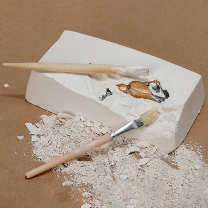 Excavation process of Egyptian artefacts