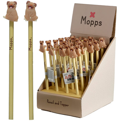 Mopps Pug Pencil - Ideal gift for dog lovers