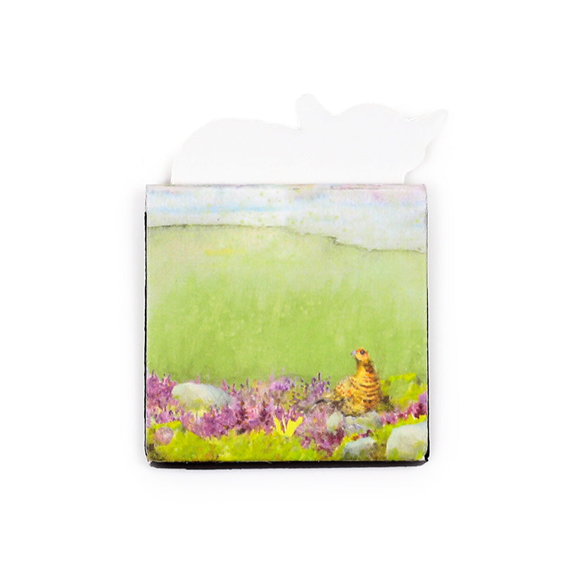 Collectible Magnetic Bookmark featuring Highland Cow