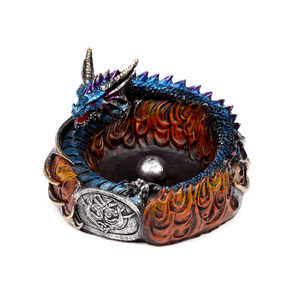 Dark Legends Dragon Incense Burner in a home setting