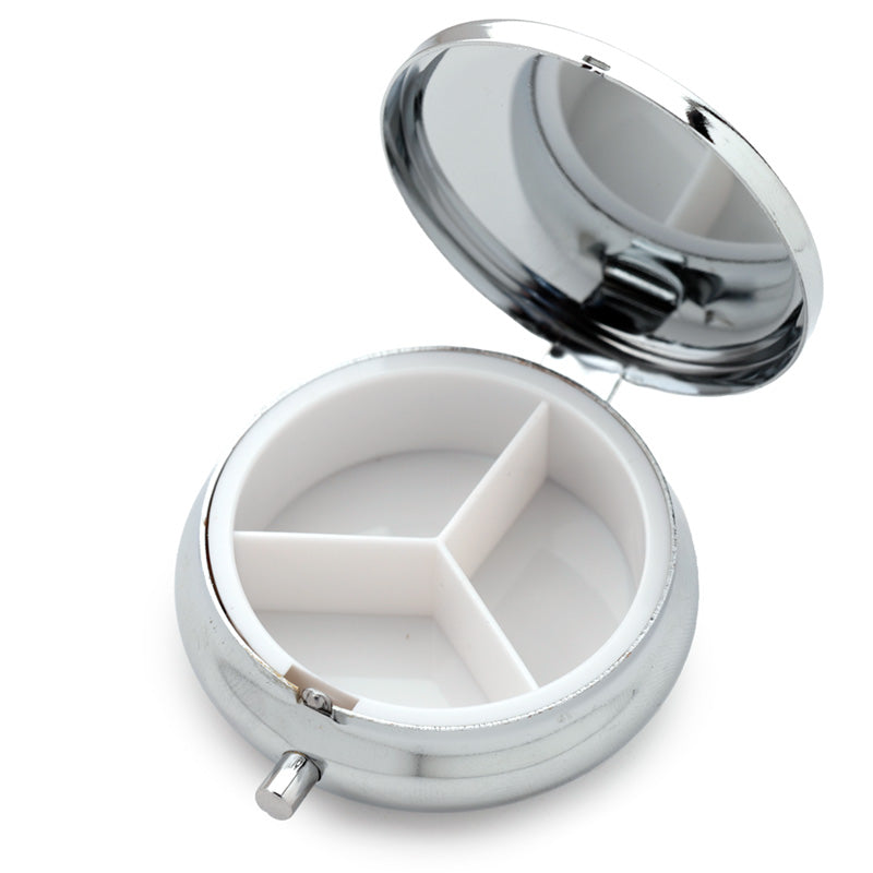 Jan Pashley Highland Coo Pill Box open compartments