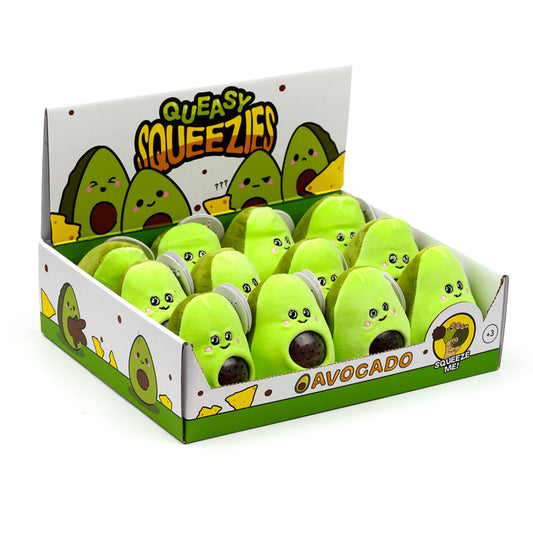 Queasy Squeezies Fidget Toy in Avocado design
