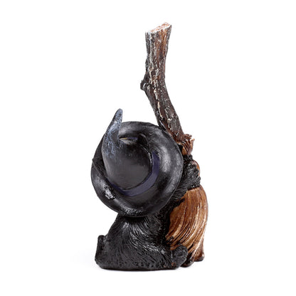 Witches Cat decorative piece for collectors