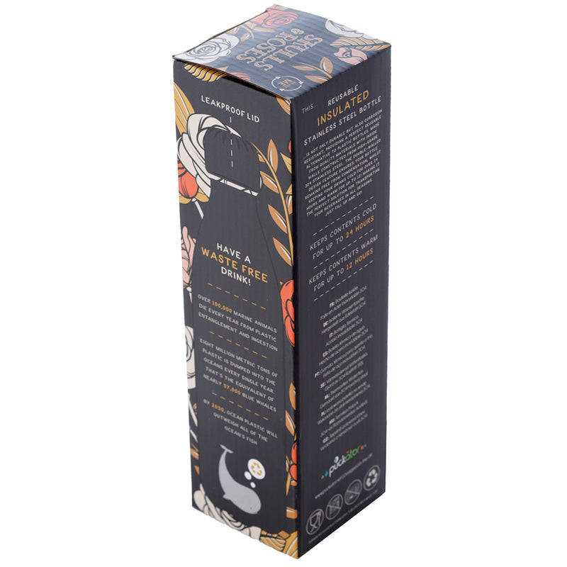 Skulls and Roses Bottle - Perfect Gift Idea