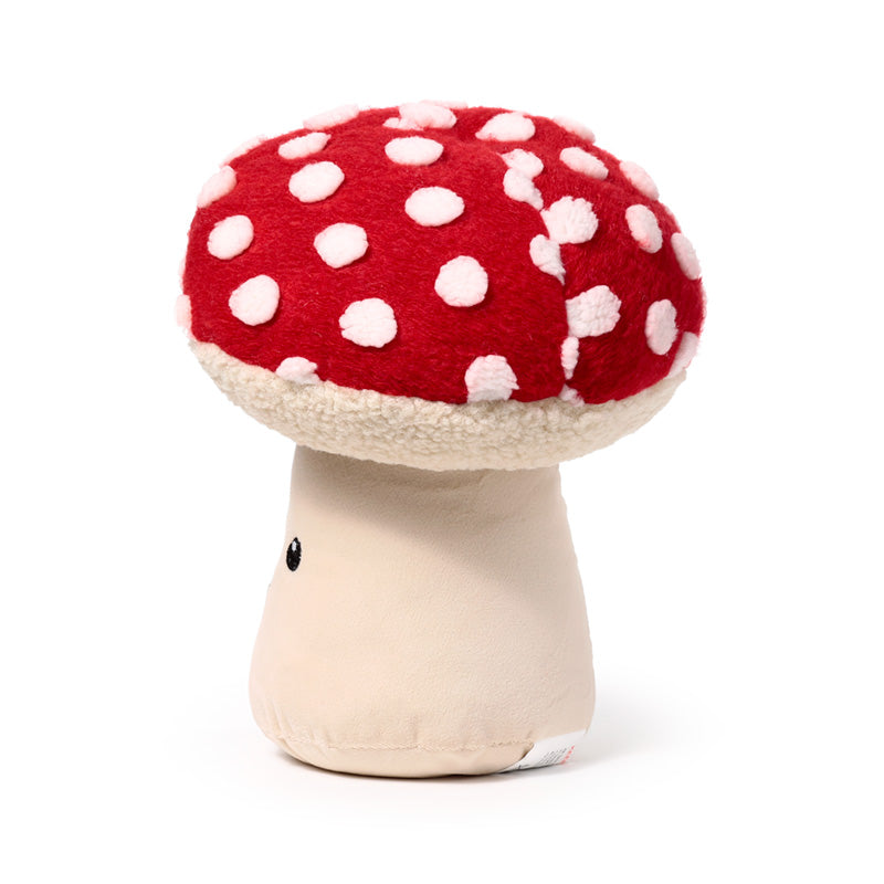 Decorative plush door stop in mushroom design