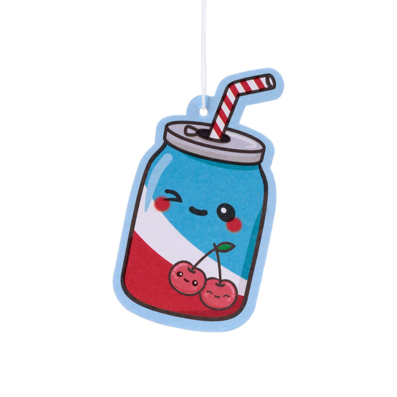 Close-up of Cherry Scented Max the Cherry Cola Air Freshener