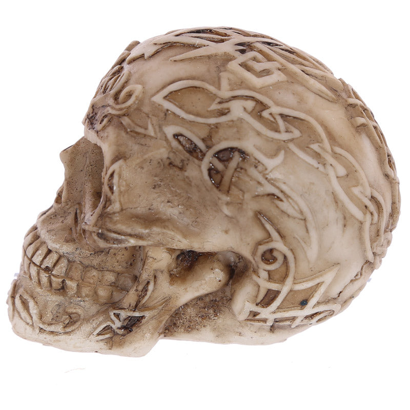 Mini Gothic Skull Decoration with Gem Eyes in a collection