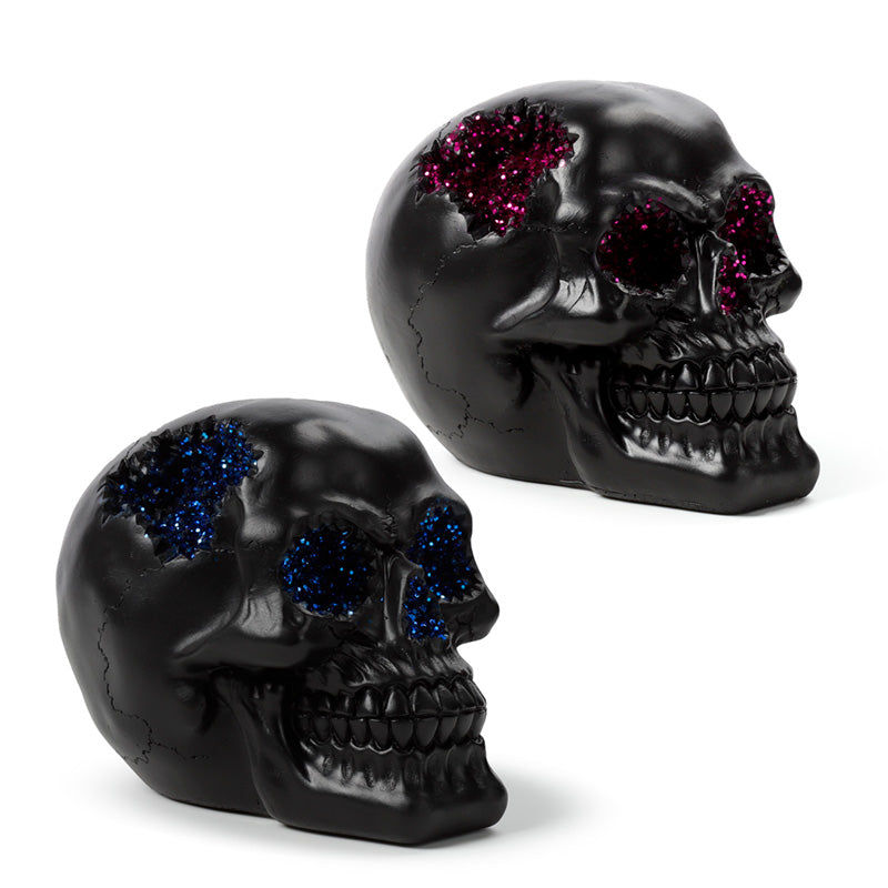 Crystal Cave Skull decorative ornament