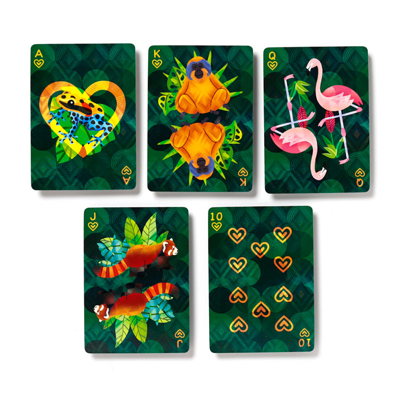 Animal Kingdom Playing Cards perfect for family gatherings