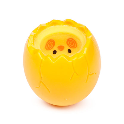 Hatching Chick & Egg Pop Out Toy for festive decor