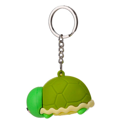 Adoramals Atlas the Turtle 3D PVC Keyring with keyring attachment