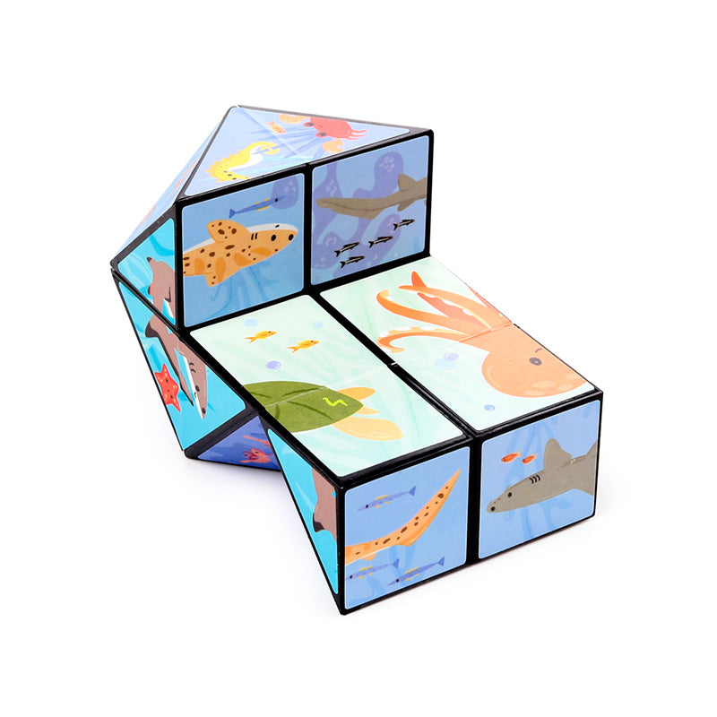 Mariniverse Puzzle Cube Toy in assorted designs