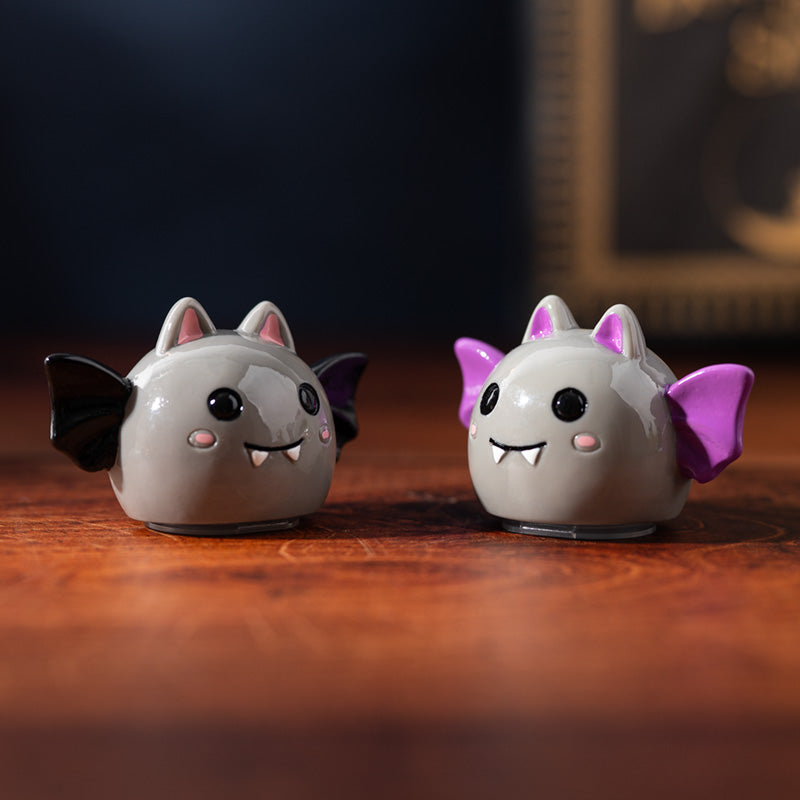 Close-up of Spooky Bat Lip Balm