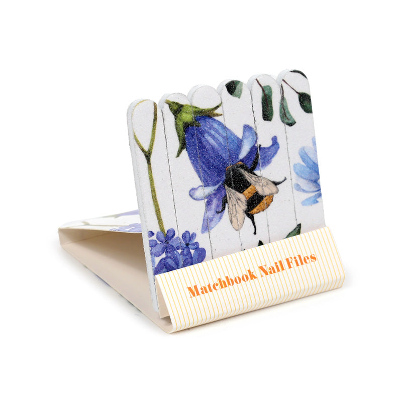 Compact Nail File Matchbook for travel use