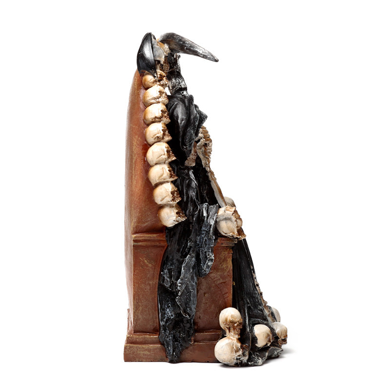 Gothic fantasy home decor - Reaper Throne of Skulls