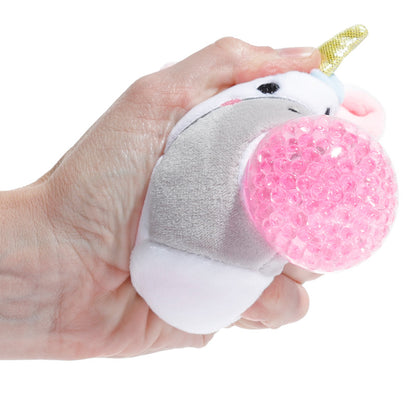 Queasy Squeezies Unicorn Fidget Toy in hand