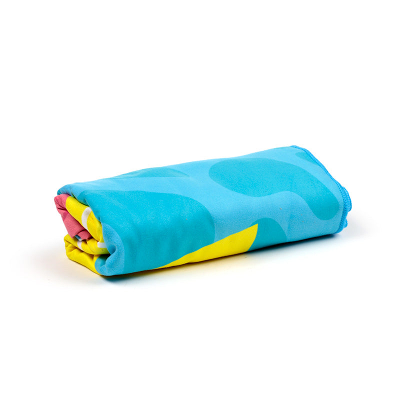 Colourful unicorn towel for summer adventures