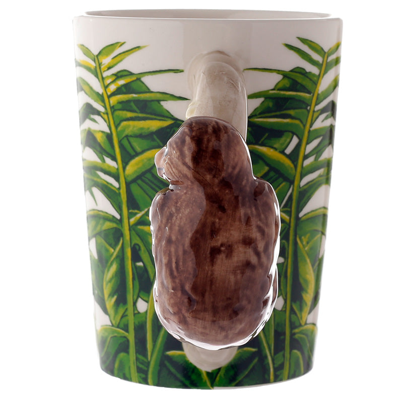 Jungle Explorer Sloth Mug in a kitchen setting