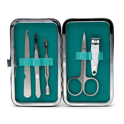 Moomin manicure set displayed with decorative elements