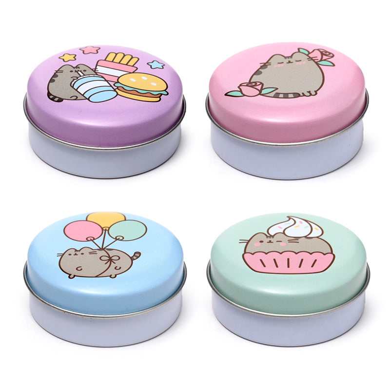 Assorted flavours of Pusheen Lip Balm