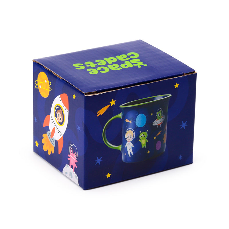 Space Cadet mug with fine porcelain craftsmanship