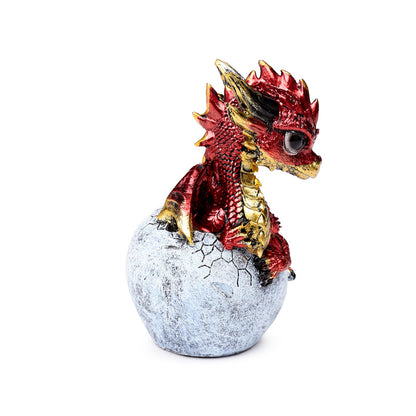 Decorative Baby Fire Dragon Hatching for display