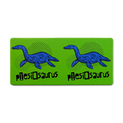 Dinosauria domino pieces showcasing unique designs