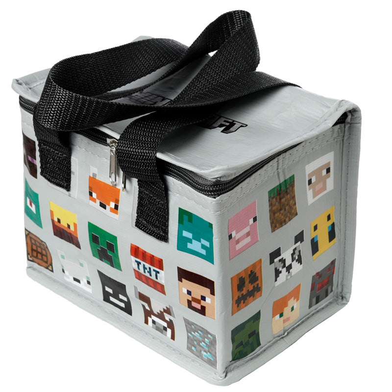 Minecraft Faces RPET Cool Bag with vibrant character designs