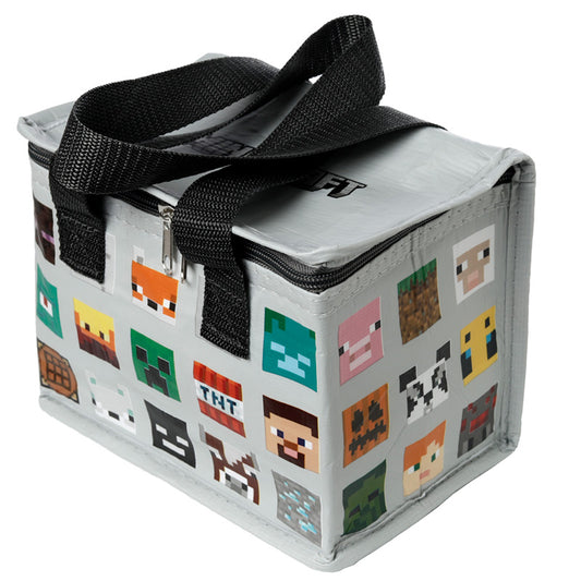 Minecraft Faces RPET Cool Bag with vibrant character designs