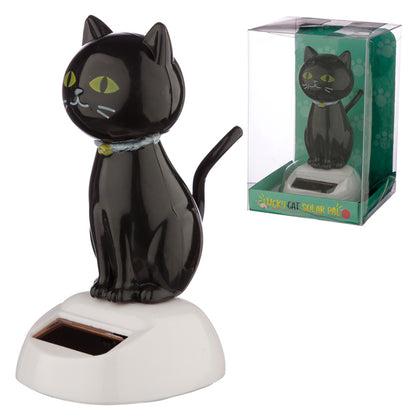 Solar Pal - Lucky Black Cat decorative ornament