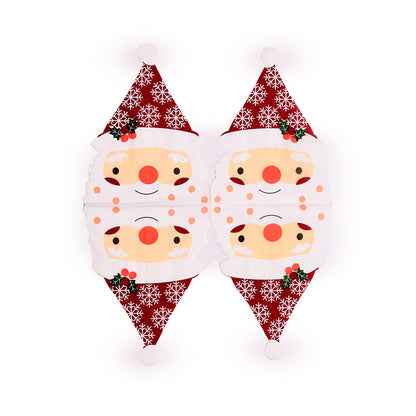 Pack of 12 Christmas Napkins featuring Santa