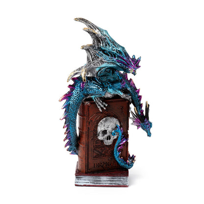 Intricate detailing of Dark Legends Dragon ornament