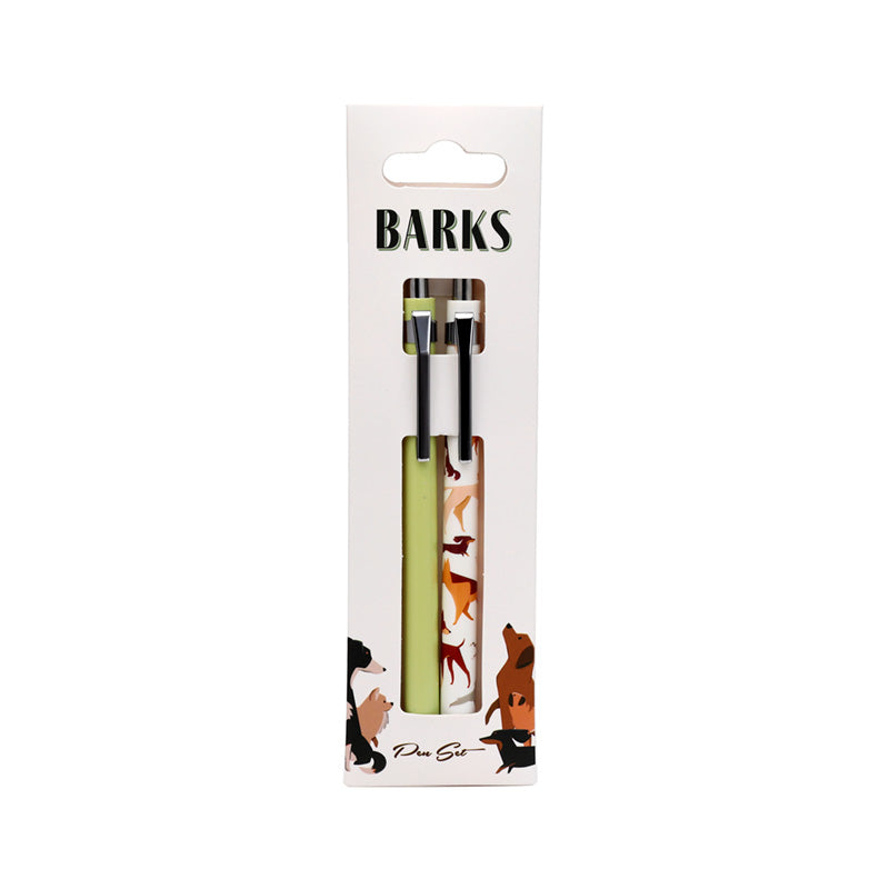 Barks Dog Pen Twin Set - Collectible Writing Instruments