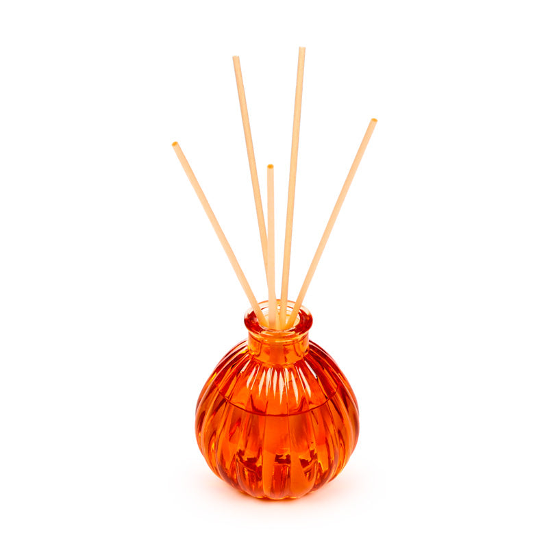 Autumn Harvest Pumpkin Reed Diffuser with wooden lid