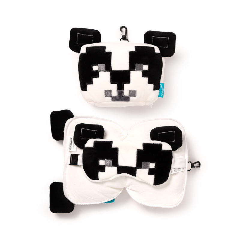 Relaxeazzz Travel Pillow featuring Minecraft Panda design