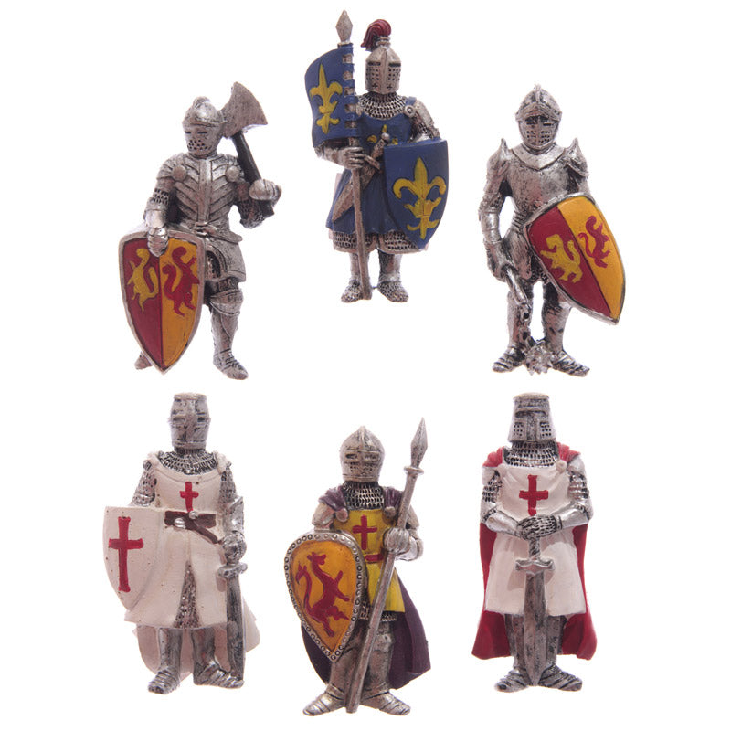 Crusader Knight Souvenir Magnet - Front View