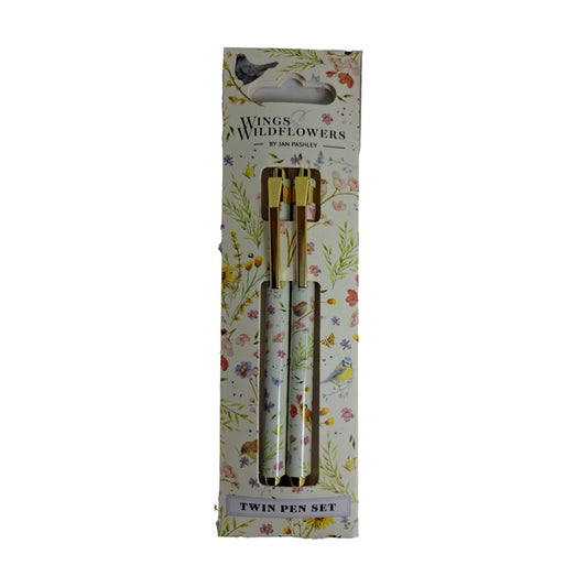 Jan Pashley Wings & Wildflowers Pen Twin Set