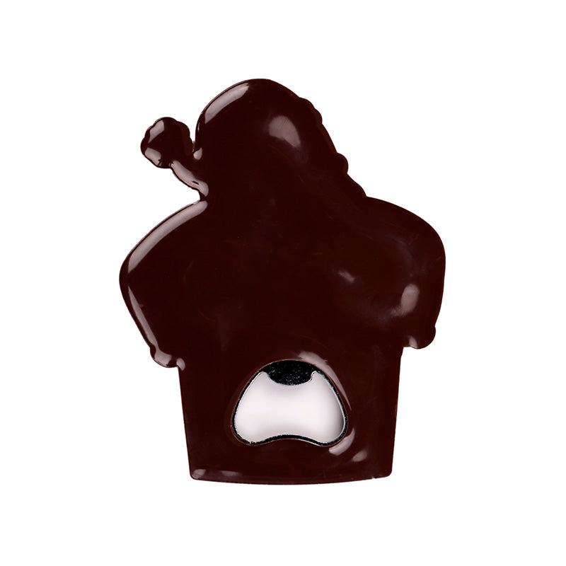 Whimsical Christmas-themed bottle opener