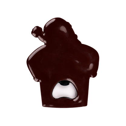 Whimsical Christmas-themed bottle opener