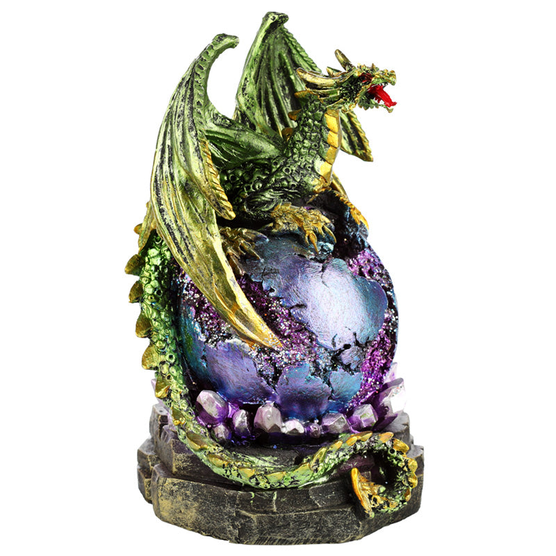 Geode LED Dark Legends Dragon Figurine - Magical Atmosphere