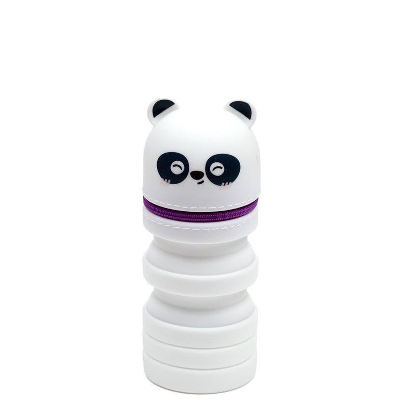 Adoramals Panda Silicone Pop Up Pencil Case - Fun Design