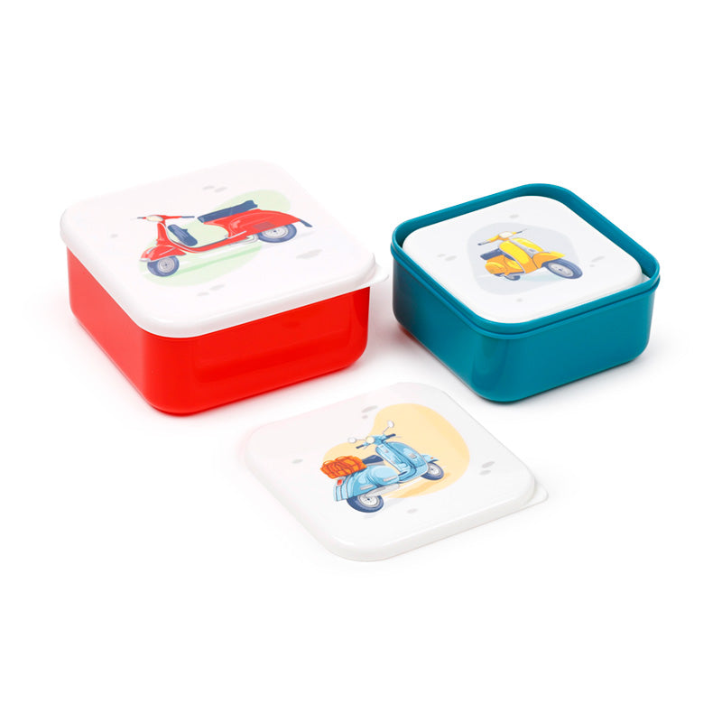 Durable Scooter Lunch Box Set