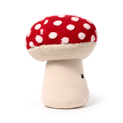 Whimsical mushroom plush door stop