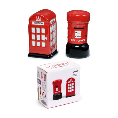 Ceramic Salt & Pepper Set - London Icons Display