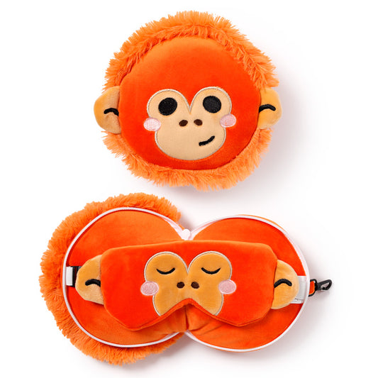 Relaxeazzz Travel Pillow featuring Adoramals Orangutan