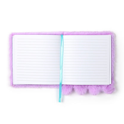 Lined pages of the Wendy the Octopus plush notebook